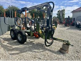 Erdészeti kiközelítők, pótkocsik Farma T6+C46