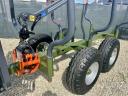 Erdészeti kiközelítők, pótkocsik Farma T6+C46