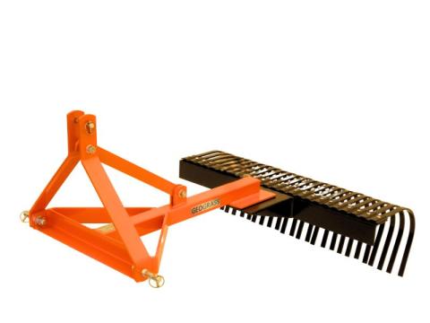 KLR4 gréder, gereblye Geograss