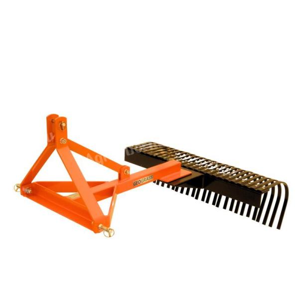 KLR5 gréder, gereblye, szintező Geograss