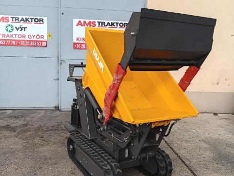 Új SDJK JK-B800 gumitalpas mini dömper,  800 kg kapacitással