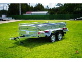 Új billenős - erősített utánfutó (253x134cm) most 729.000 Ft helyett bruttó 659.000 Ft