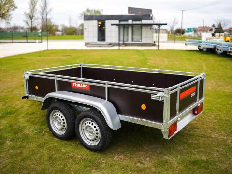 Új 2 tengelyes fa oldalfalas utánfutó (250x132cm) most 639.000 Ft helyett bruttó 589.000 Ft Új 2 tengelyes fa oldalfalas utánfutó (250x132cm) most 639.000 Ft helyett bruttó 589.000 Ft