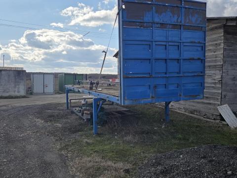 Cserefelépítmény 9,6 m plató