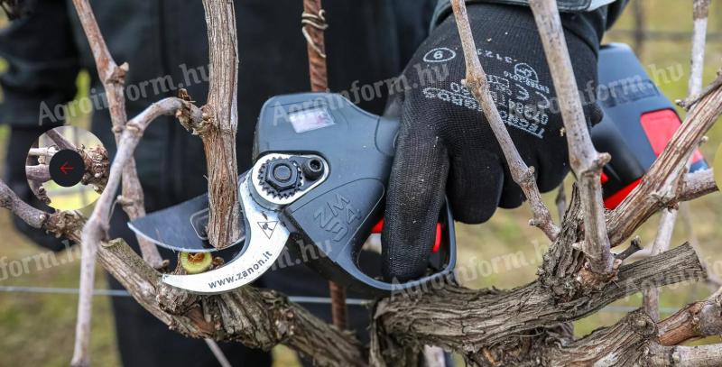 ZANON ZM 34 – Professzionális akkus metszőolló