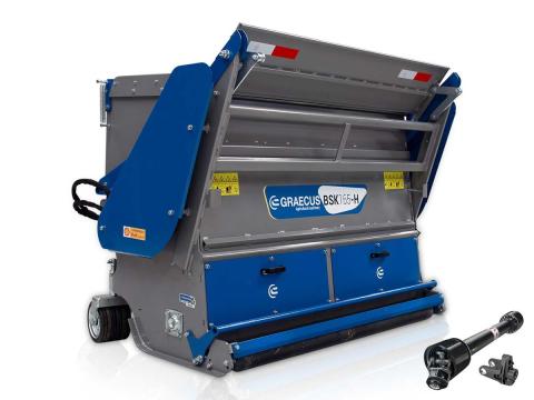 Graecus BSK200-H szárzúzó gyűjtővel