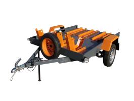 Új 3 állásos motorszállító utánfutó eladó - 150x220 cm! (Utánfutók több méretben készletről!)