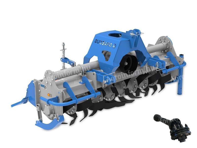 Graecus BX 160 Multi és BX 180 Multi talajmaró – nagy teherbírású, megbízható munkagép közepes traktorokhoz