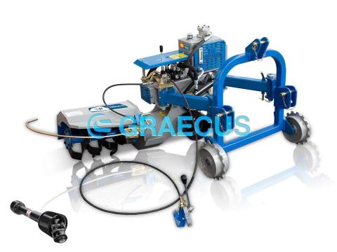Graecus AF50-AF70 sortőművelő talajmaró – professzionális talajművelő gép Graecus AF50-AF70 sortőművelő talajmaró – professzionális talajművelő gép