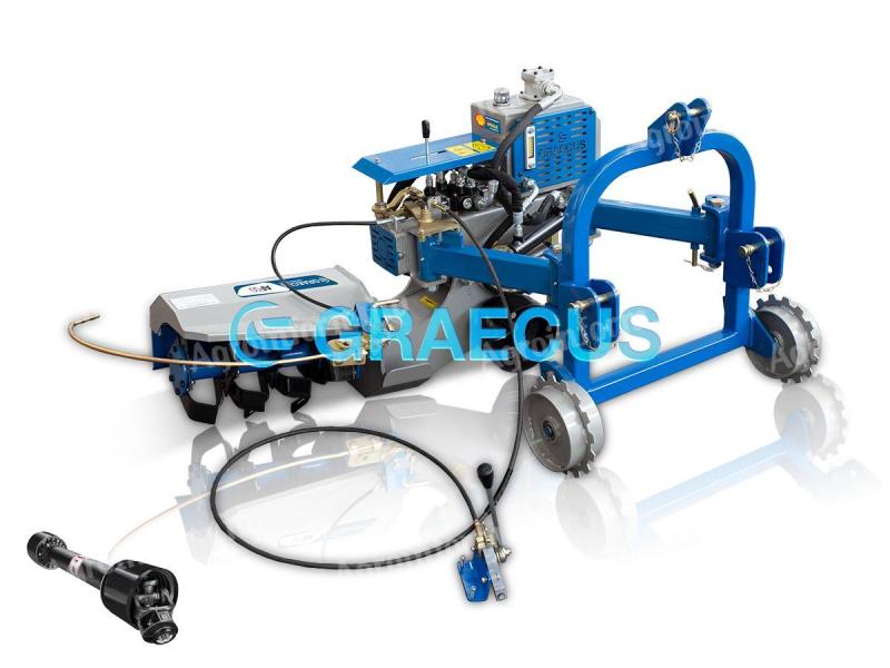 Graecus AF50-AF70 sortőművelő talajmaró – professzionális talajművelő gép