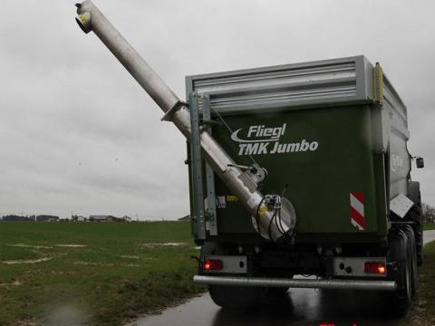 Fliegl átrakócsiga 254 mm átmérővel teknős pótkocsira Fliegl átrakócsiga 254 mm átmérővel teknős pótkocsira