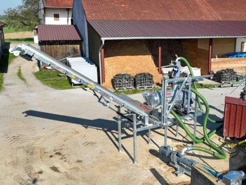 Fliegl Tapir 375 hígtrágya-szeparátor – professzionális trágyakezelő gép gazdálkodóknak