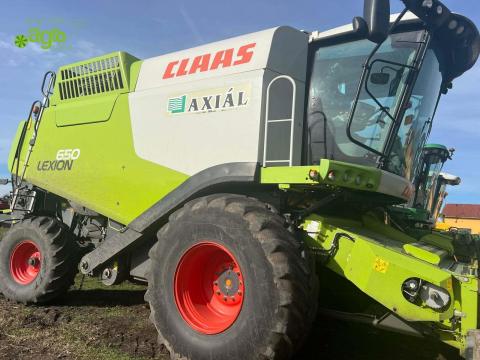 Claas Lexion 650 – 2400 cséplőórával Claas Lexion 650 – 2400 cséplőórával