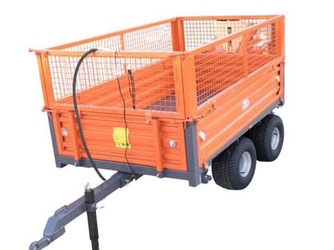 Pótkocsi 2,5T 135x240x40 magasítóval Geograss Pótkocsi 2,5T 135x240x40 magasítóval Geograss