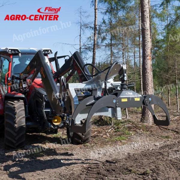 Univerzális rönkfogó Combi RZ 185 – profi rakodógép munkaeszköz