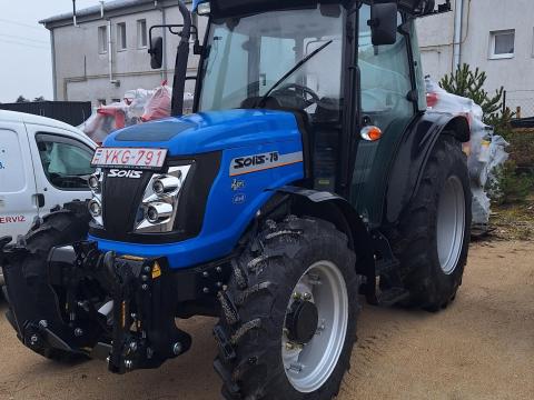 Solis 75 CRDi használt traktor fronthidraulikával