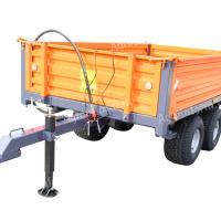 Pótkocsi 2,5 tonnás 135x240x40 billenős Geograss