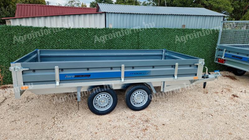 Új alsókerekes utánfutó (330x150cm - 750kg) most 939.000 Forint helyett bruttó 839.000 Ft