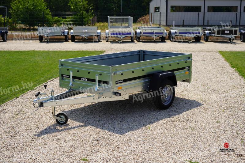 Új laprugós utánfutó (230x125cm) most 579.000 Ft helyett bruttó 549.000 Ft