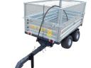 Pótkocsi 2,5 tonnás, 3 irányban billenthető, magasítóval TRX