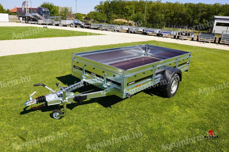 Új fékes utánfutó (296x150cm - 1300kg) most 1.099.000 Ft helyett 969.000 Ft