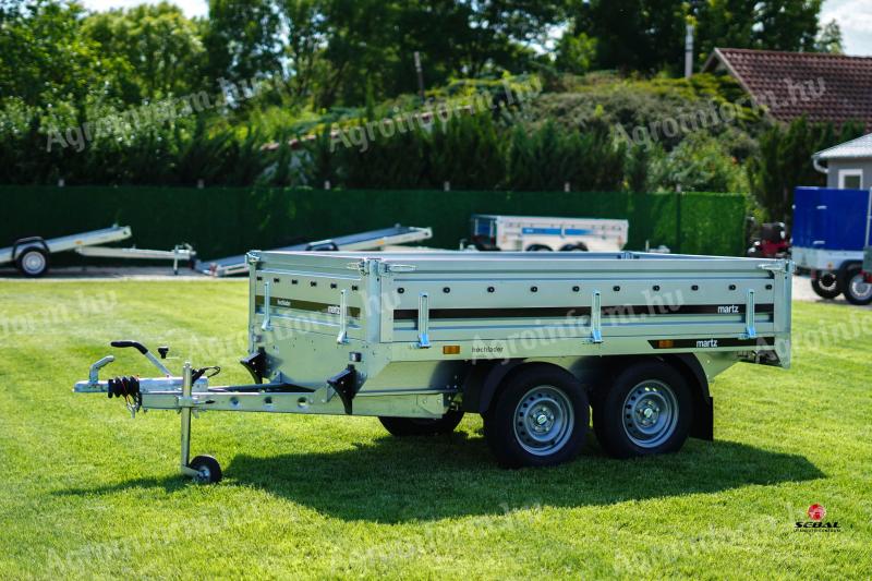 Új alsókerekes utánfutó (253x153cm - 2000kg) most 1.590.000 Ft helyett bruttó 1.259.000 Ft