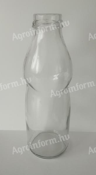 Non press 500 ml-es, színtelen üvegpalack eladó! Új