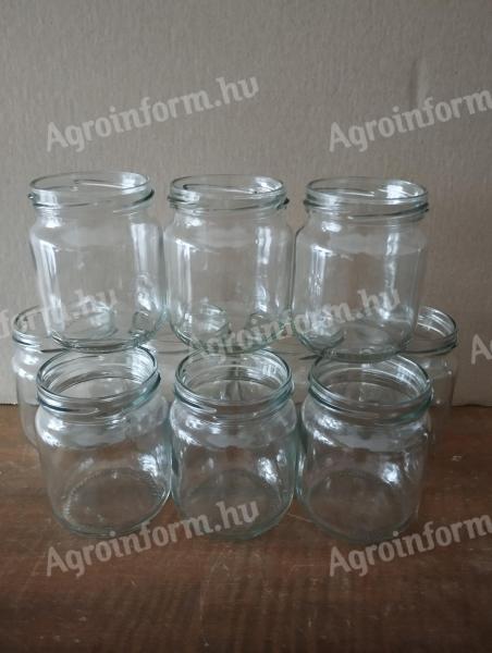 Eladó 220 ml-es befőttes üveg – Új állapotban