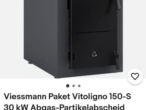 Viessmann Vitoligno 150-S 30 kW faelgázosító kazán Viessmann Vitoligno 150-S 30 kW faelgázosító kazán