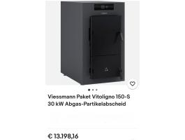 Viessmann Vitoligno 150-S 30 kW faelgázosító kazán