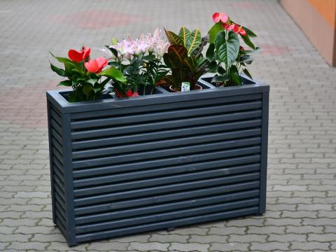 Térelválasztó virágládák díjmentes szállítással