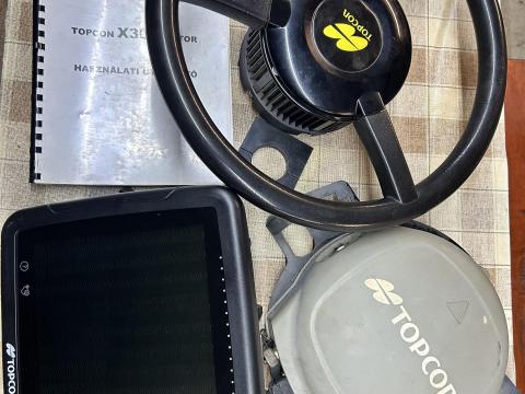 Topcon RTK automata kormányzás – 2 cm pontosságú GPS rendszer Topcon RTK automata kormányzás – 2 cm pontosságú GPS rendszer