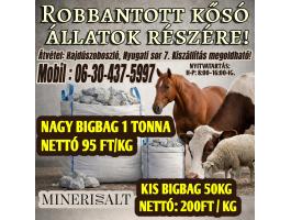 Robbantott kősó eladó