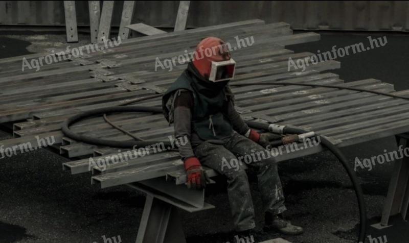 Homokszórás – professzionális felület-előkészítés