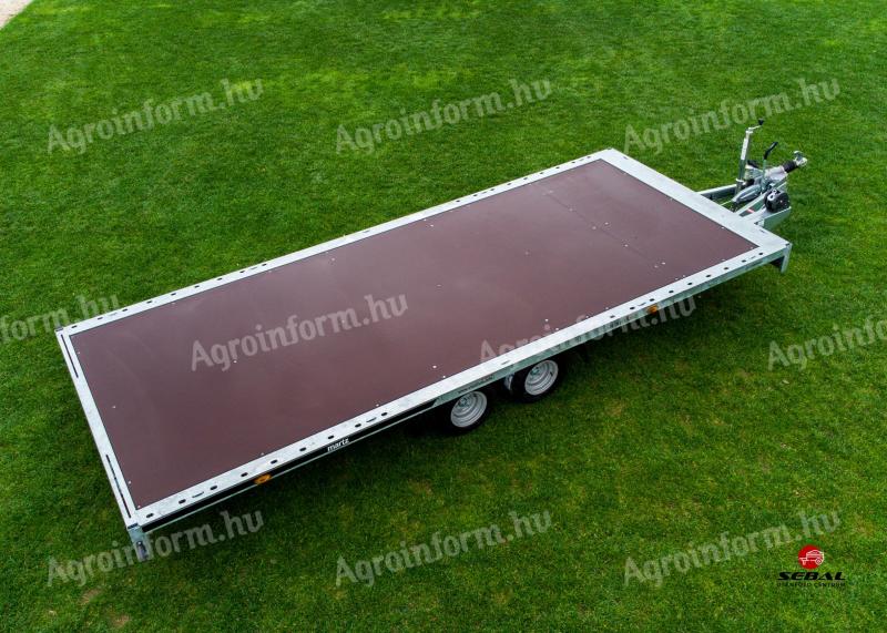 Új autószállító utánfutó (5x2m - 3000kg) most 2.390.000 Ft helyett bruttó 2.099.000 Ft