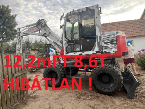 Takeuchi TB175W 8, 6T gumis forgókotró – Igényes, hibátlan, kisebb gépre beszámítás lehetséges Takeuchi TB175W 8, 6T gumis forgókotró – Igényes, hibátlan, kisebb gépre beszámítás lehetséges