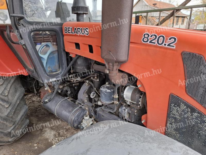 MTZ Belarus 820.2 traktor eladó, friss műszakival