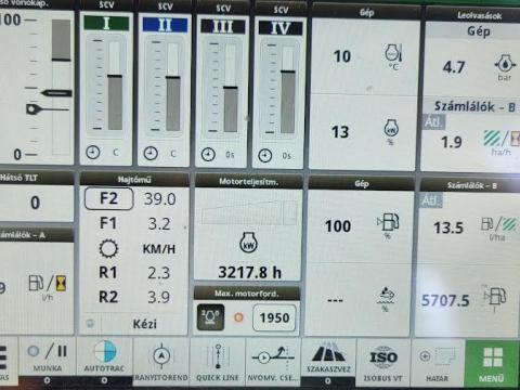 John Deere 8R280 PowerShift e23 23/11 40 km/h váltó John Deere 8R280 PowerShift e23 23/11 40 km/h váltó