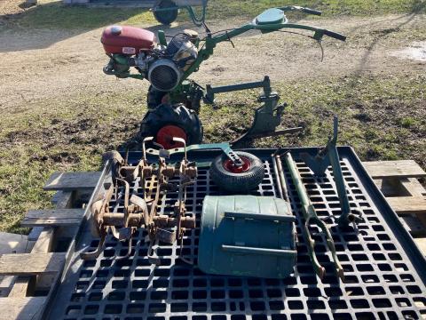 Agria 6000S kerti traktor talajmaró, eke Agria 6000S kerti traktor talajmaró, eke