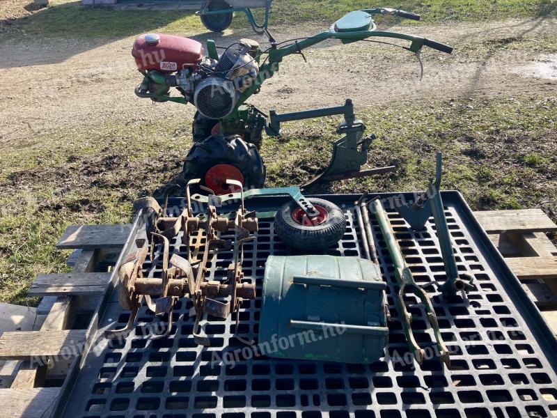 Agria 6000S kerti traktor talajmaró,  eke