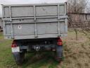 6,5 tonnás billenős pótkocsi műszakival, magasítóval eladó