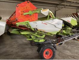 Claas Vario 1200 gabona vágóasztal szállító kocsival eladó