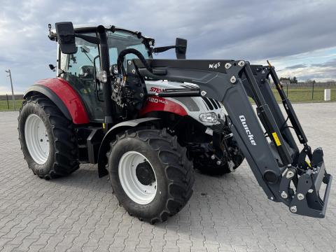 STEYR MULTI 4120 + ALÖ QUICKE N4S homlokrakodóval - 2450735G STEYR MULTI 4120 + ALÖ QUICKE N4S homlokrakodóval - 2450735G