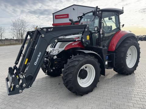 Steyr Multi 4120 Quicke rakodóval,  rugózott híd,  fronthidraulika és front TLT,  4 pár hidr. traktor eladó