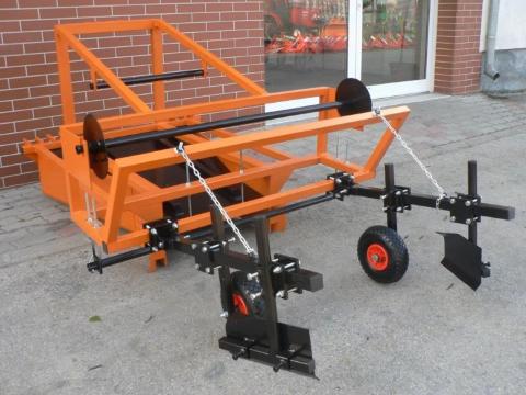 Ágyásformázó, fóliafektető és csepegtető szalagfektető – 3 művelet egy menetben Ágyásformázó, fóliafektető és csepegtető szalagfektető – 3 művelet egy menetben