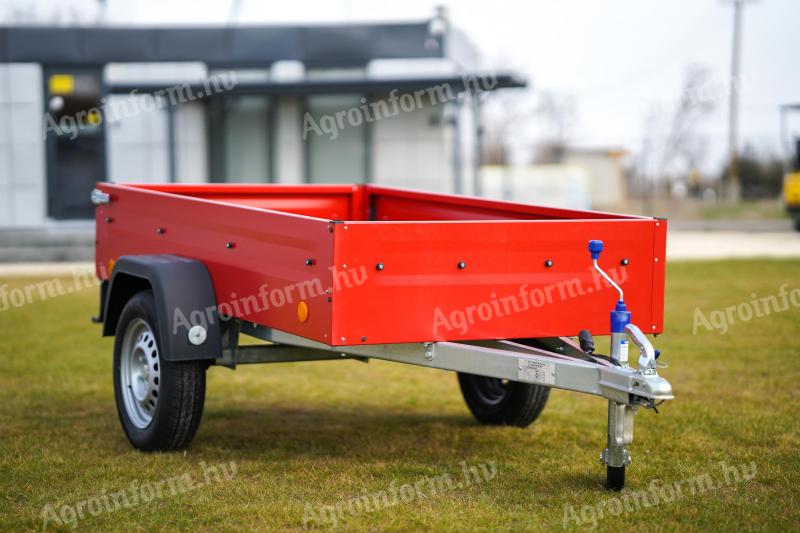 Új színes utánfutó (202x106cm) most 409.000 Ft helyett bruttó 379.000 Ft