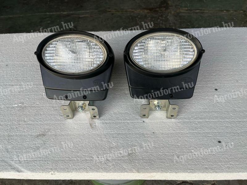 Fendt gyári xenon munkalámpa Deutz csatlakozóval, tartóval eladó