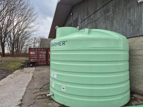 Swimer 22 000 literes nitrosol tároló tartály