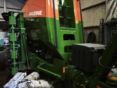 Amazone Cirrus 4003-2 vontatott mulcsvetőgép eladó tökéletes állapotban