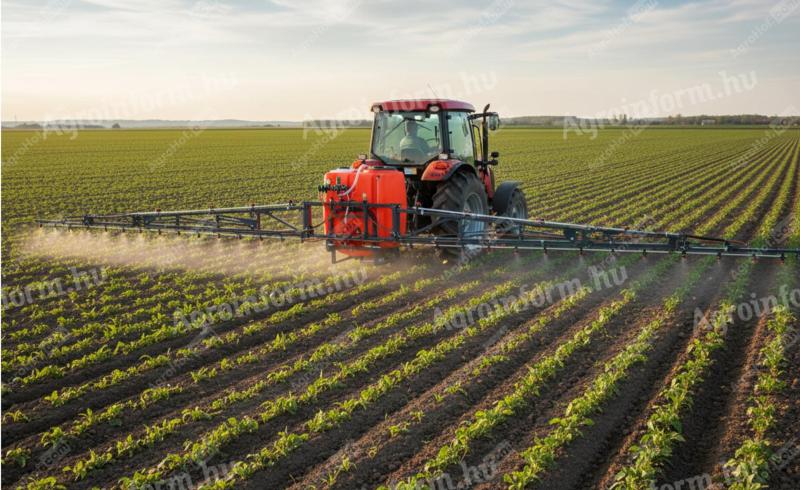 Fügesztett permetező, permetezőgép 300 L / Dal Degan Manda 300